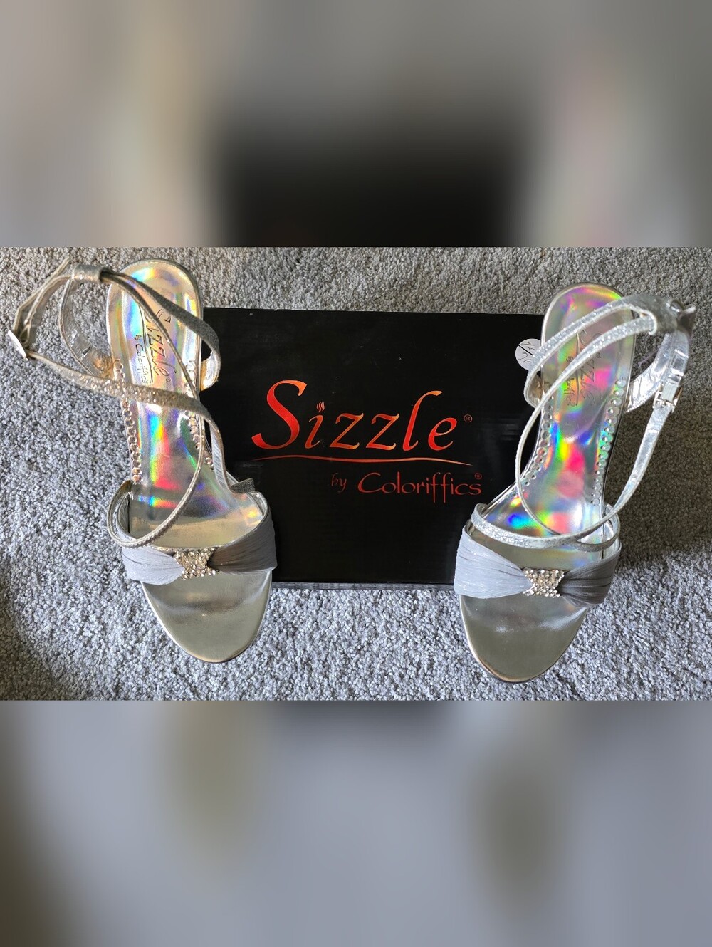 Sizzle By Colorific Size 7 1/2 M Heeled Platform Shoes